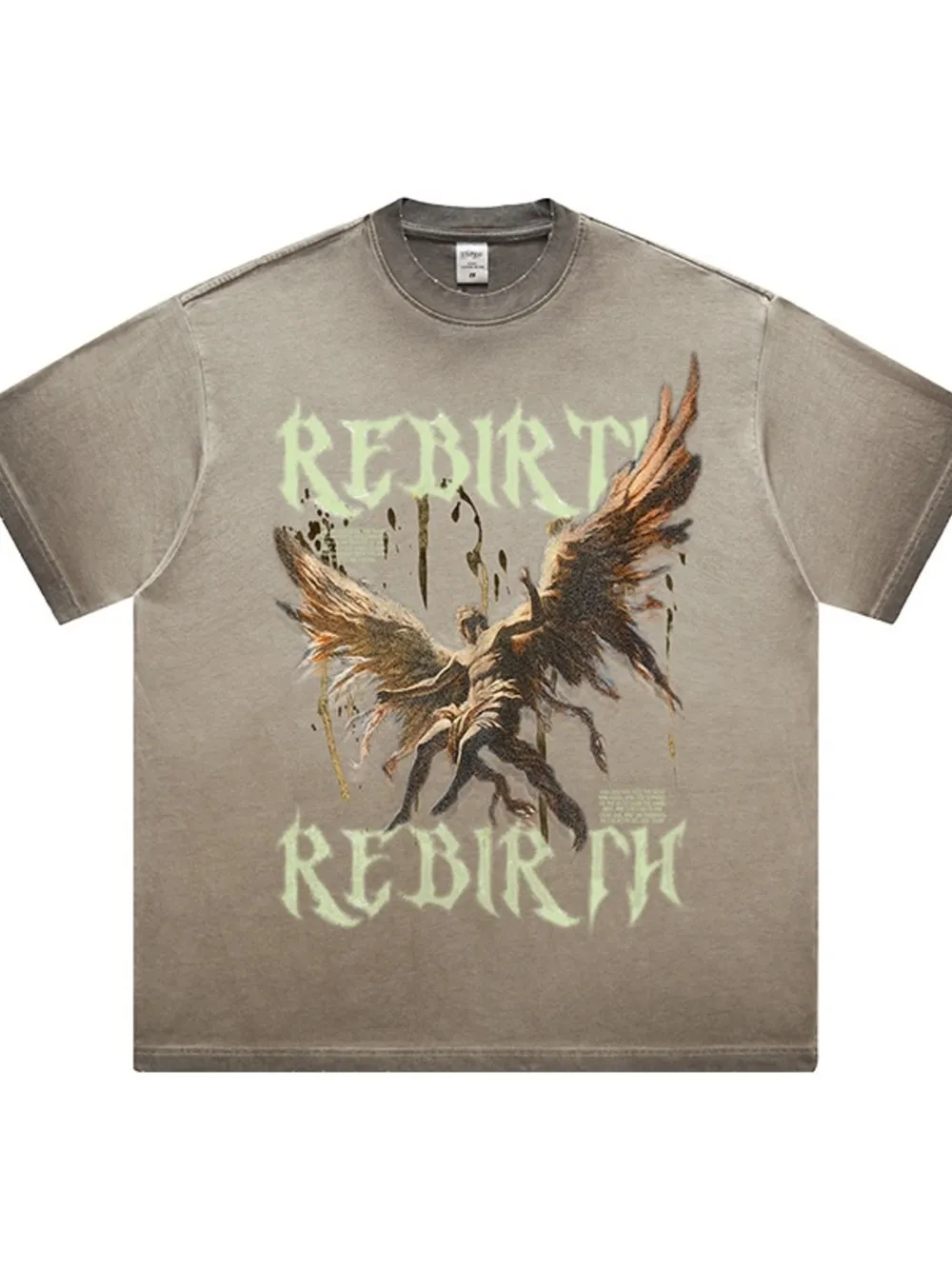 Men's Graphic Round Neck T-Shirt, image 2