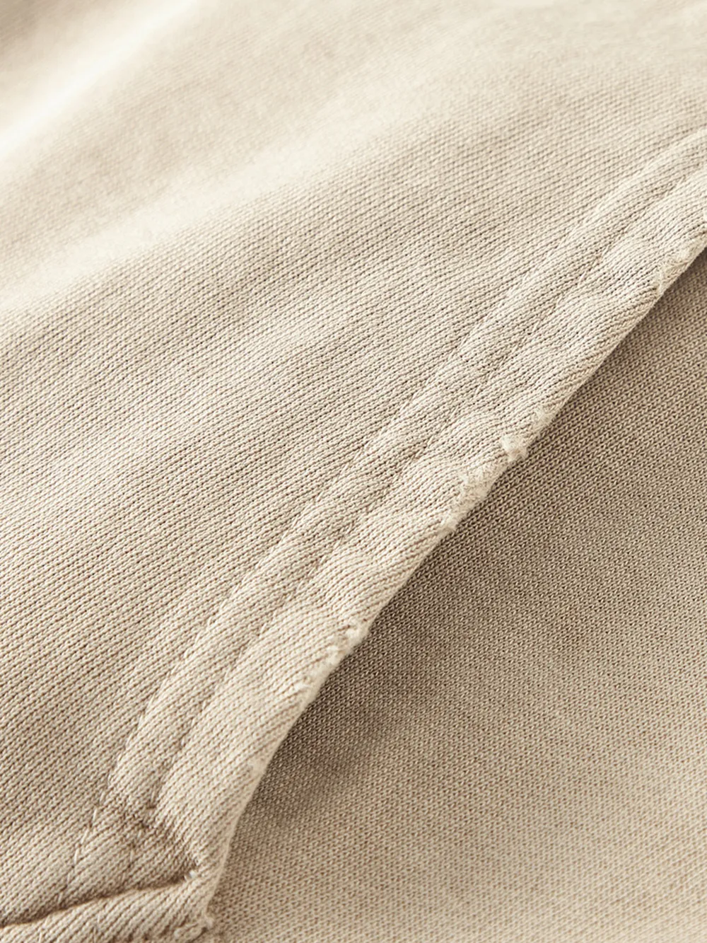 Men's Washed Quarter-Zip Hoodie with Kangaroo Pocket, image 13