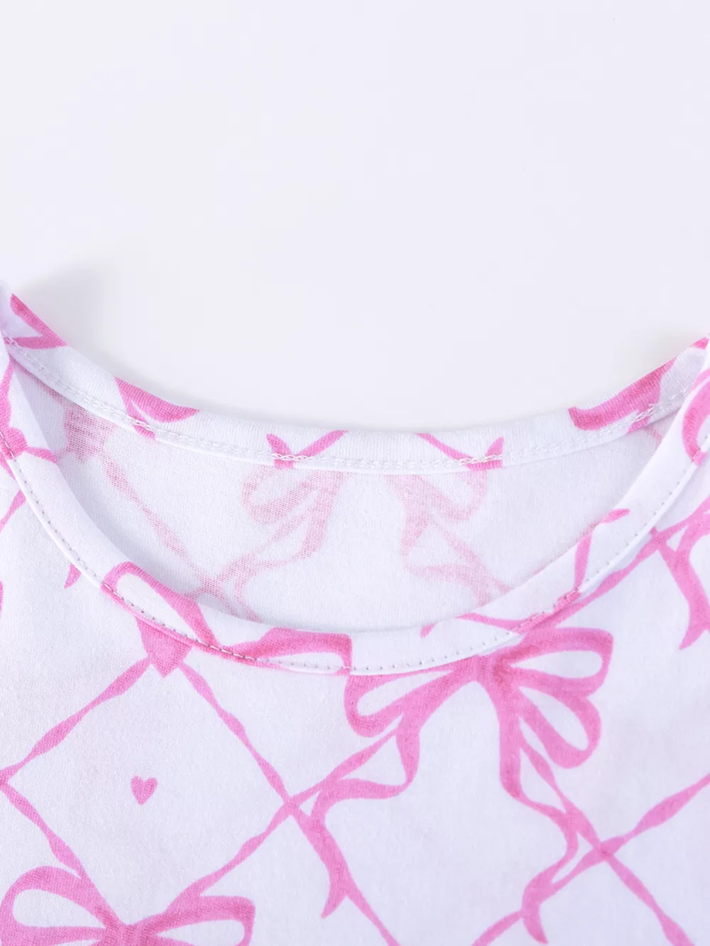 Children's Bowknot Pattern Tulle Layered Dress, image 3