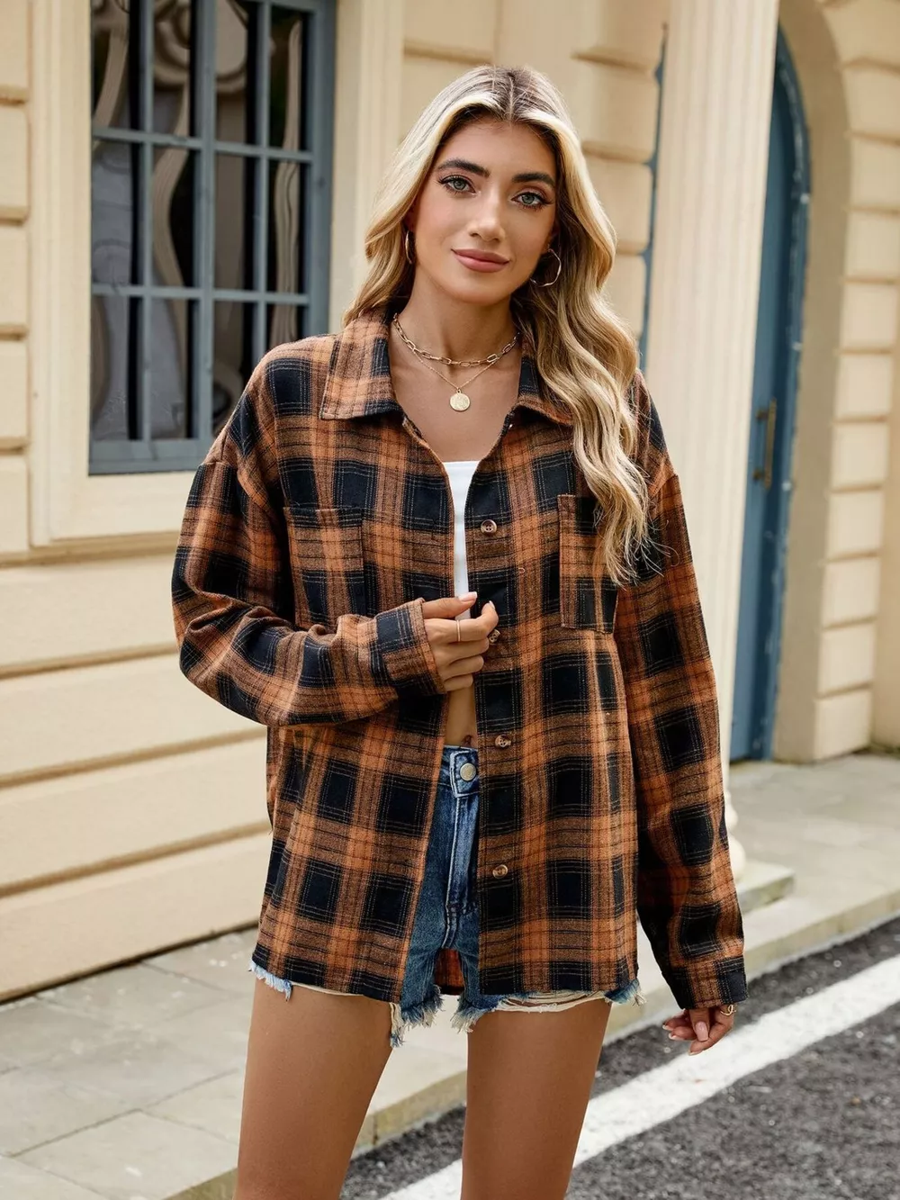 Plaid Button Up Shirt, image 27