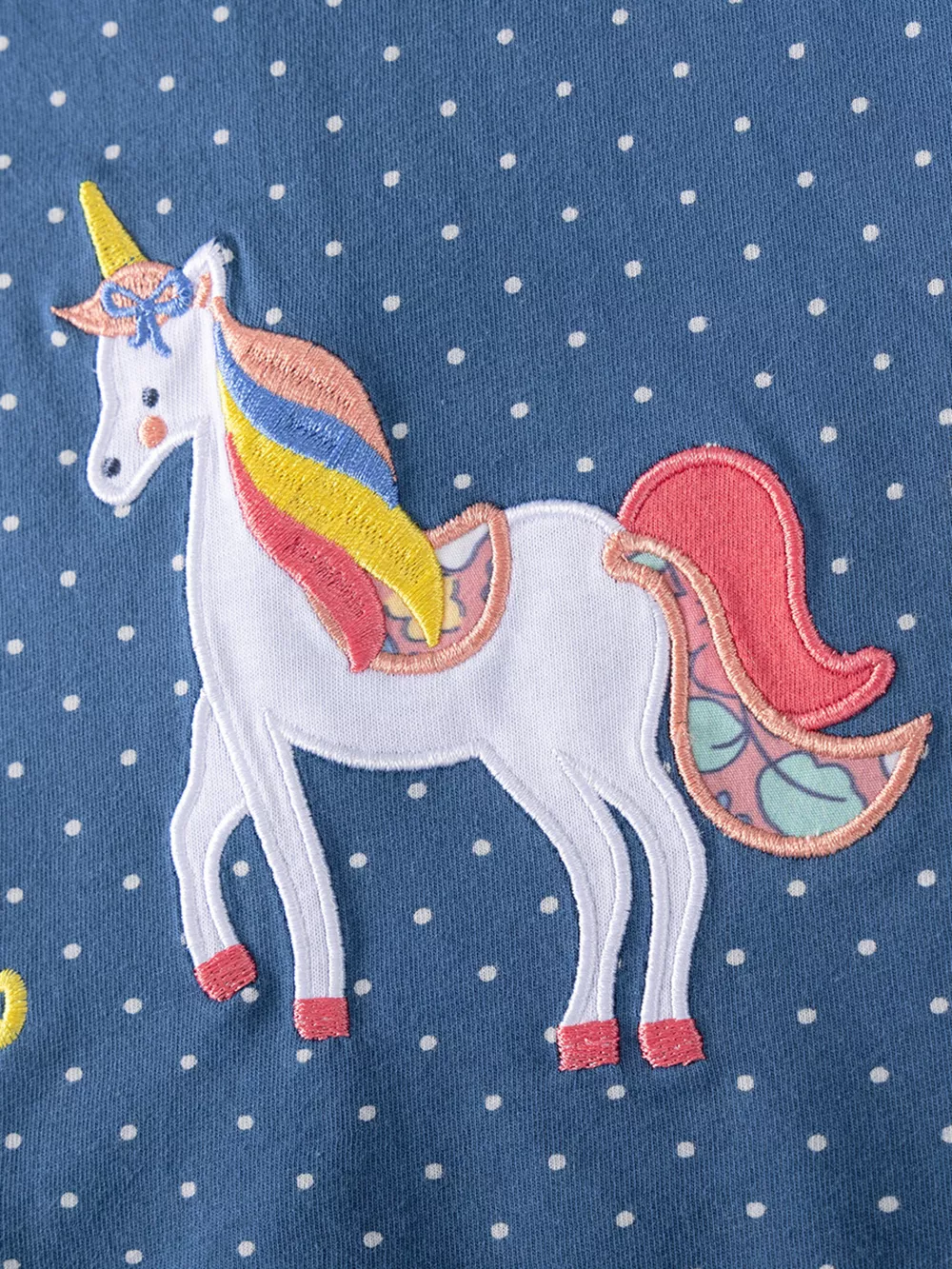 Children's Unicorn Short Sleeve Dress, image 3