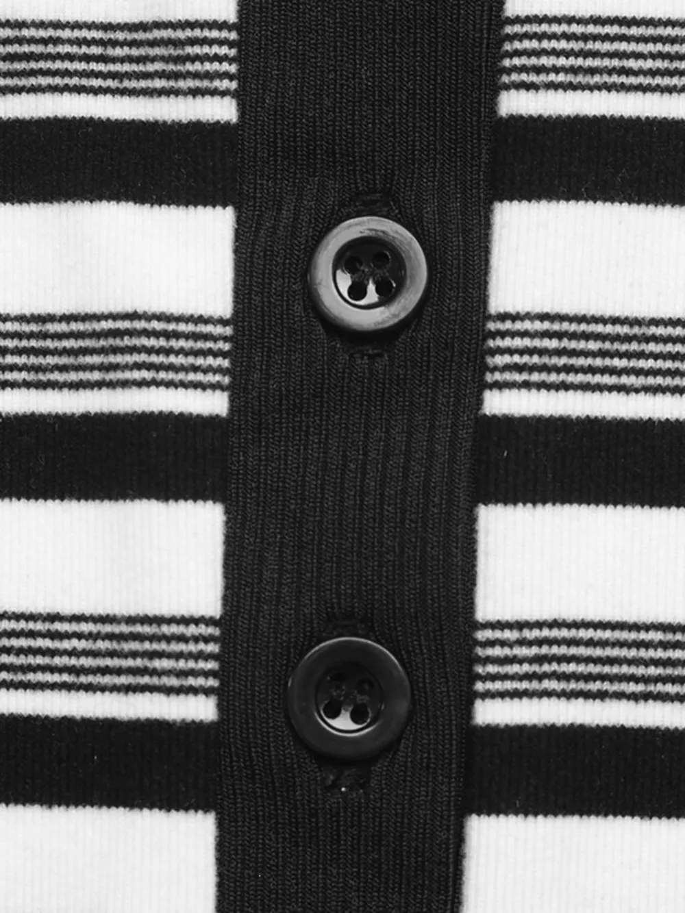 Striped Polo Collar Midi Dress, image 10