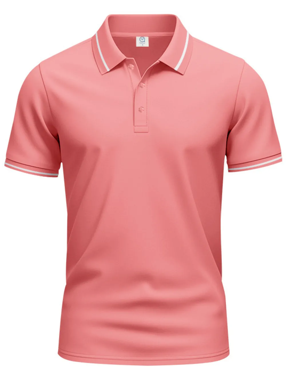 Men's Full Size Collared Neck Short Sleeve Polo Plus Size, image 12