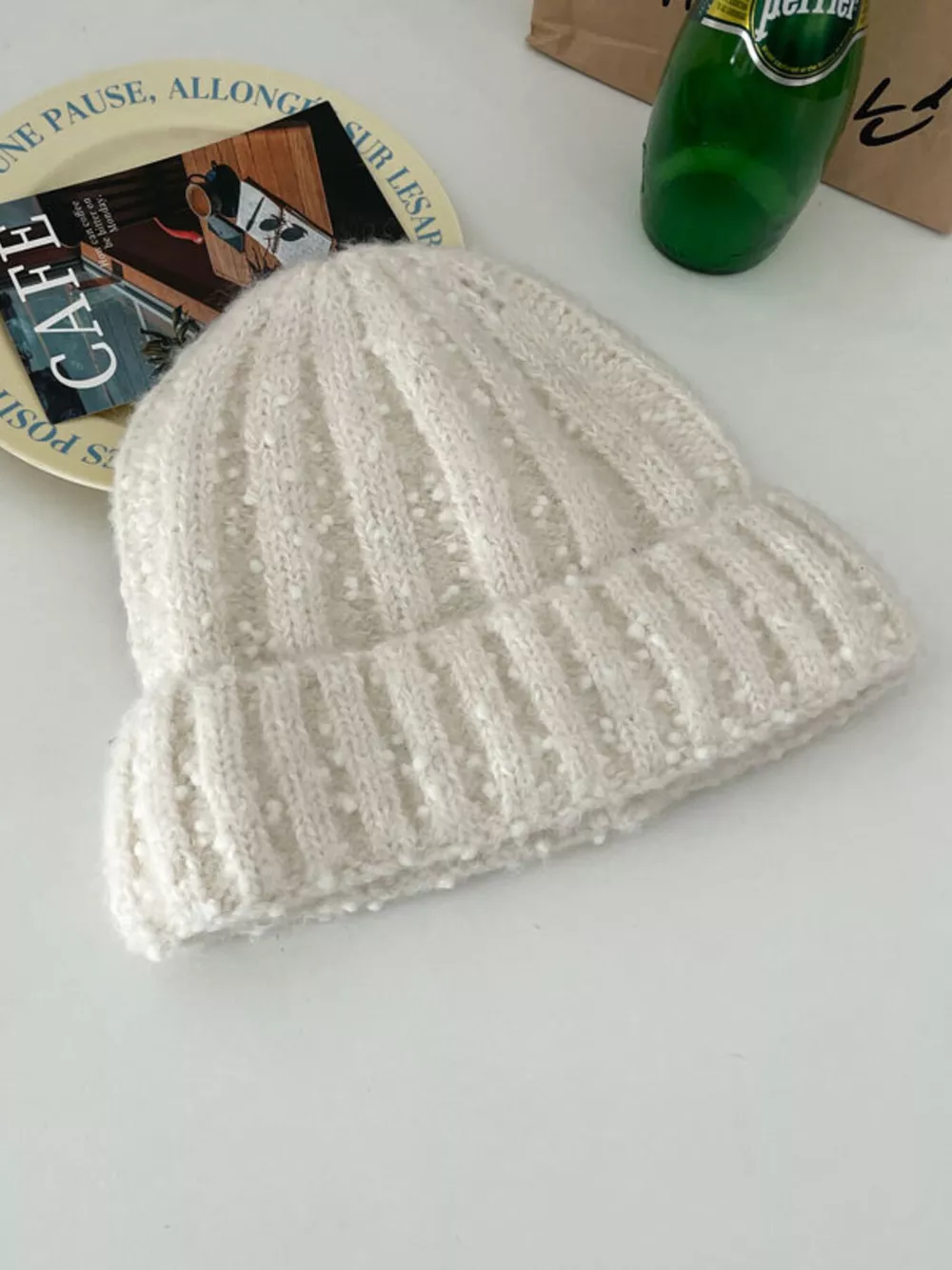 Knitted Beanie Hat, image 5