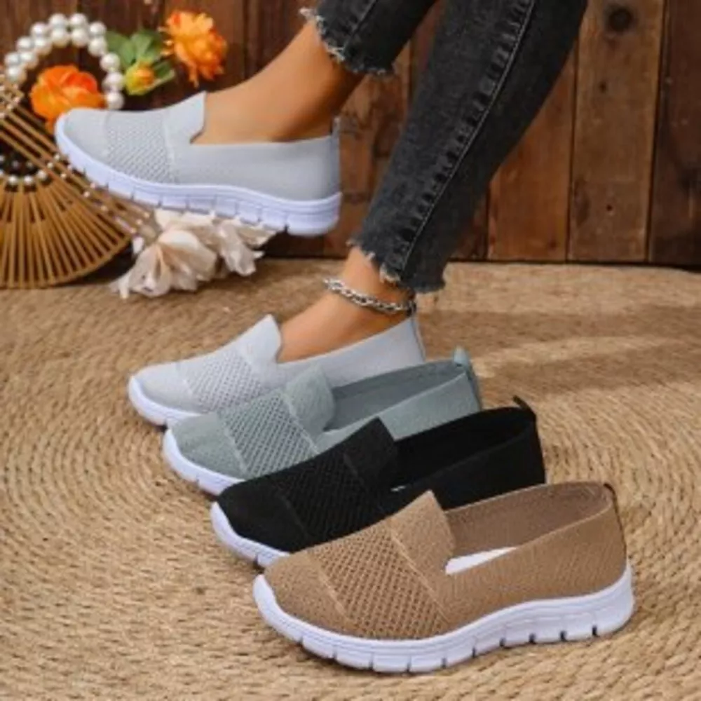 Round Toe Flats Slip-Ons, image 2