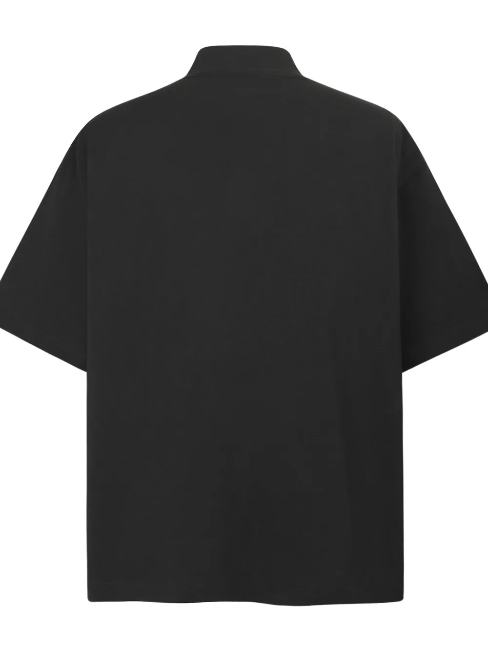 Men's Half-Zip Mock Neck Short Sleeve T-Shirt, image 3