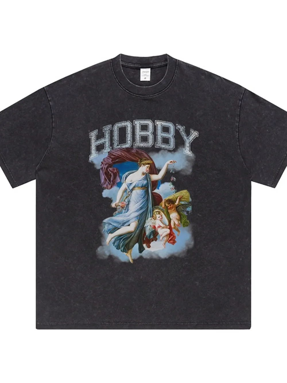 Men's Graphic Round Neck Short Sleeve T-Shirt