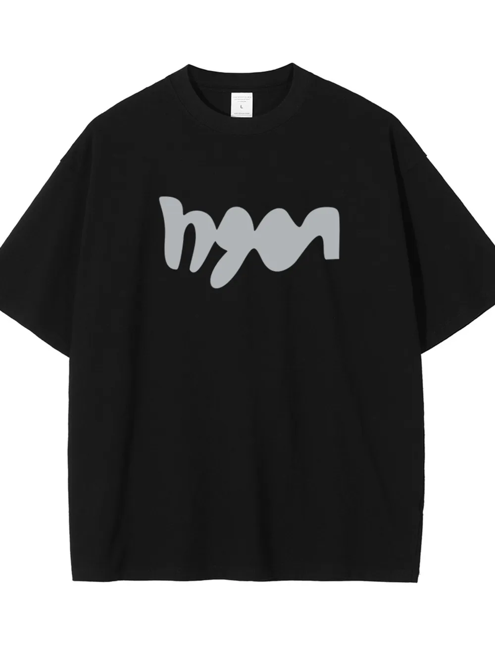 Men's Full Size Round Neck Letter Graphic T-Shirt Plus Size