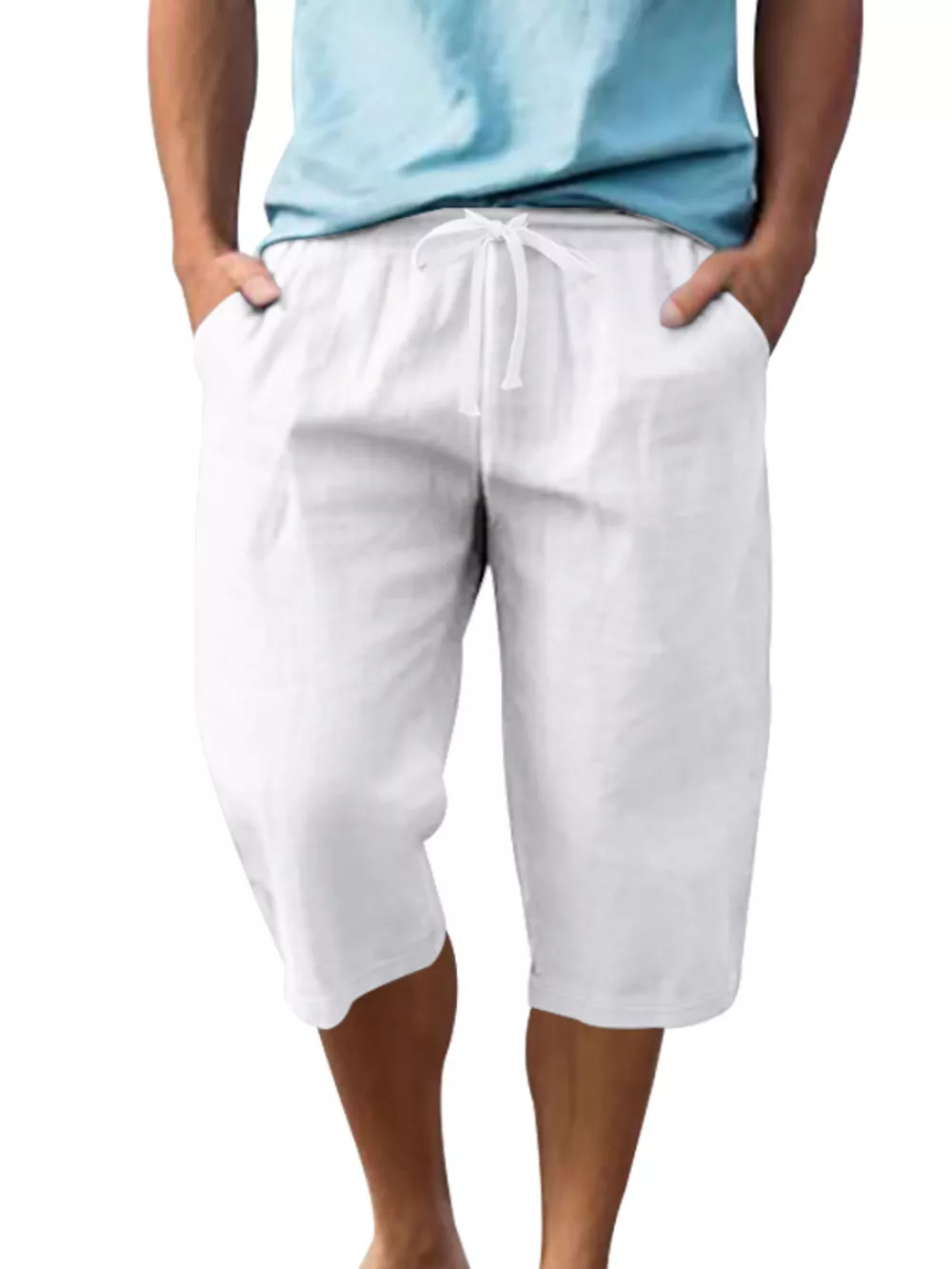 Men's Full Size Casual Drawstring Shorts Plus Size, image 14