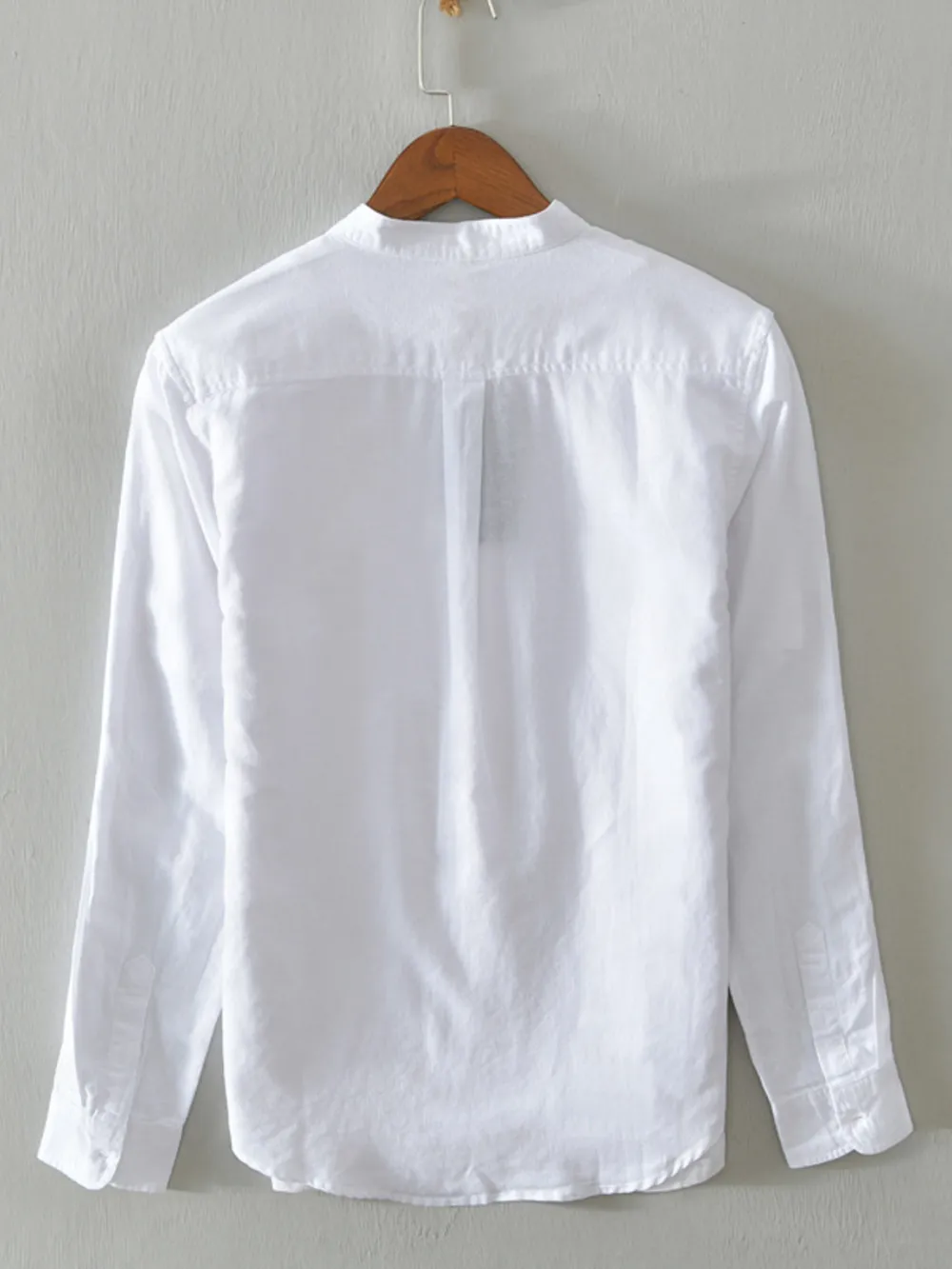 Men's Full Size Button Up Long Sleeve Shirt Plus Size, image 5