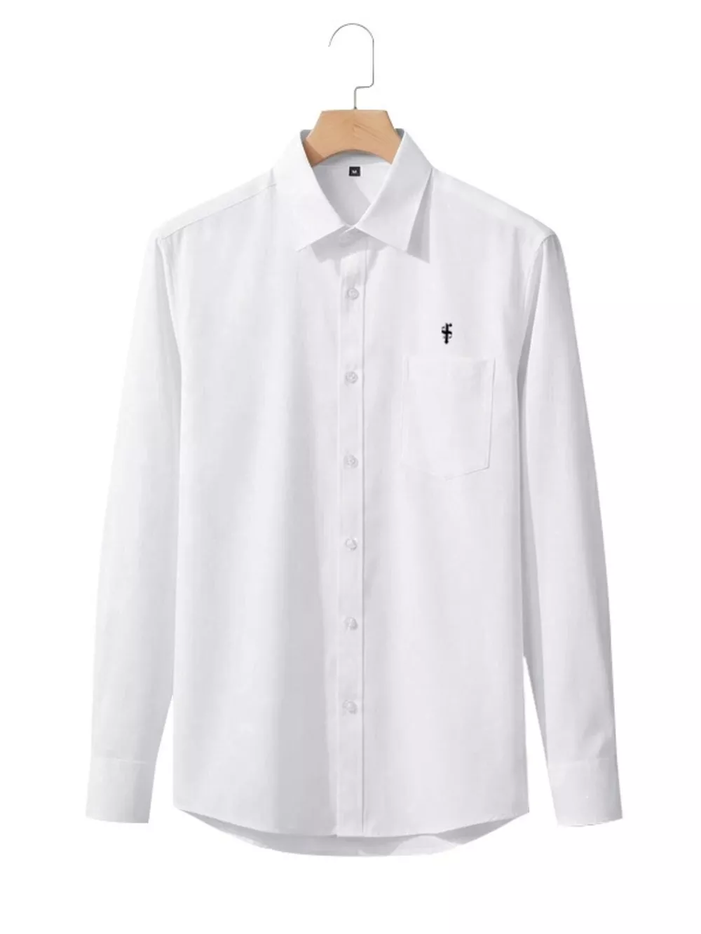 Men's Full Size Slim Fit Button Up Shirt Plus Size, image 6