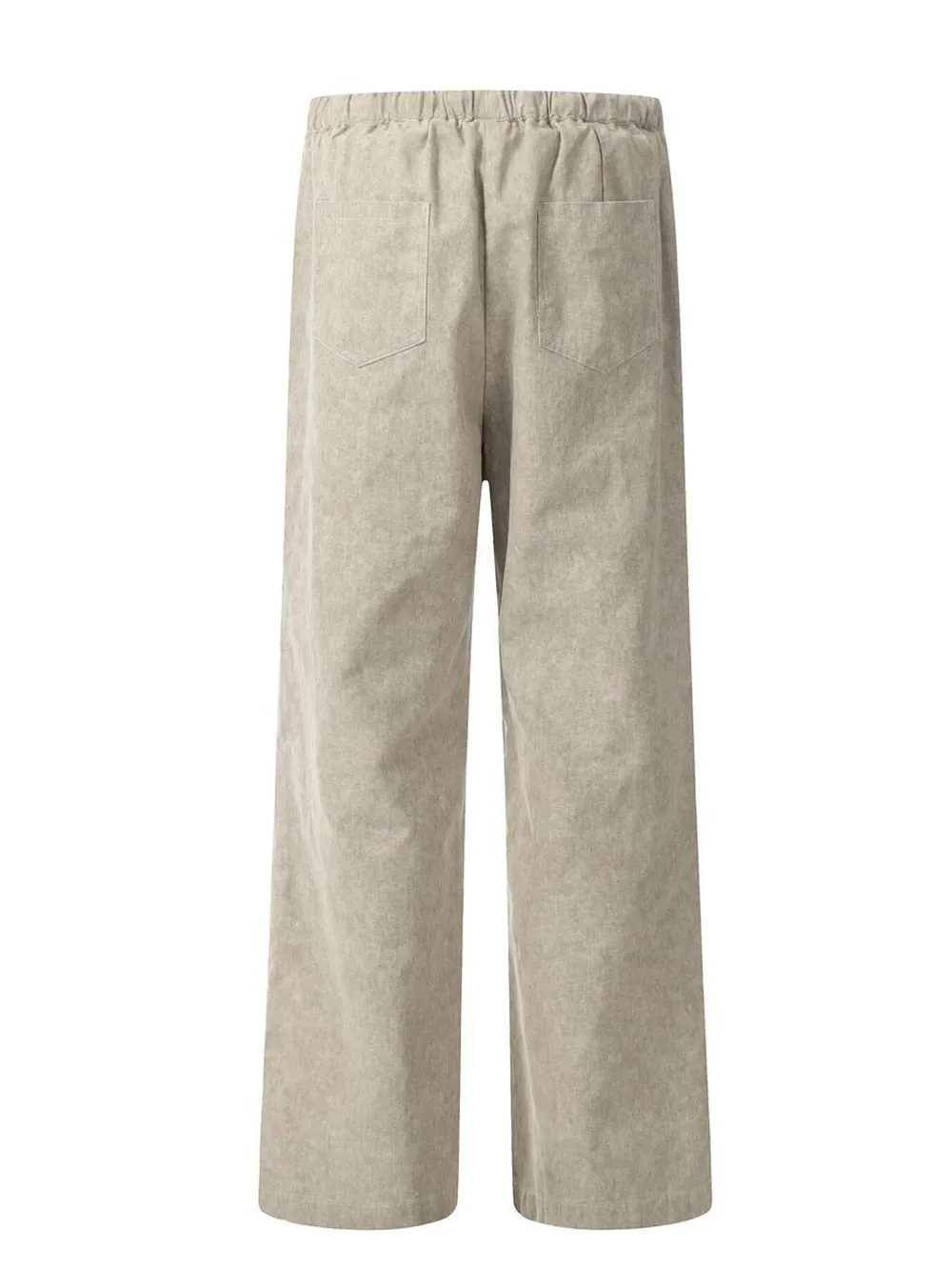 Men's Drawstring Wide Leg Pants, image 4