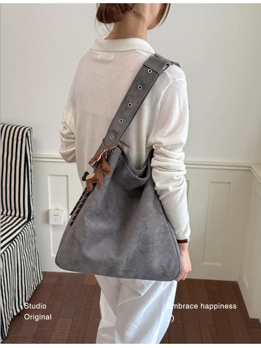 Adjustable Strap Crossbody Bag, image 13