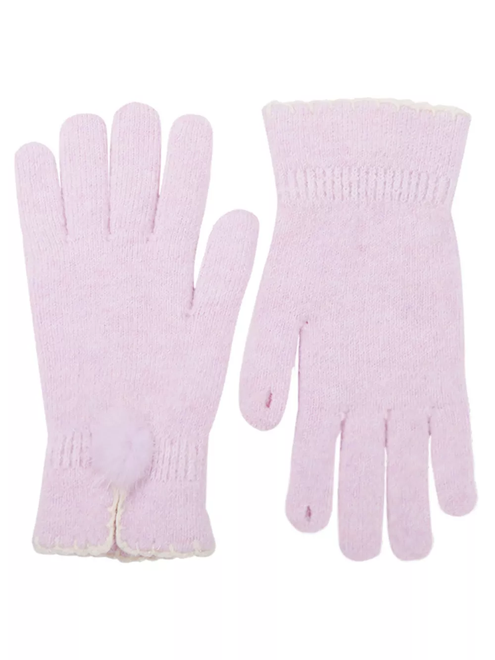 Pom-Pom Detail Gloves, image 7