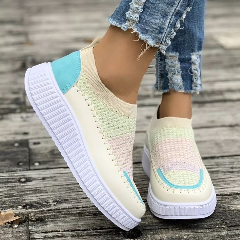 Round Toe Platform Slip-Ons, image 14