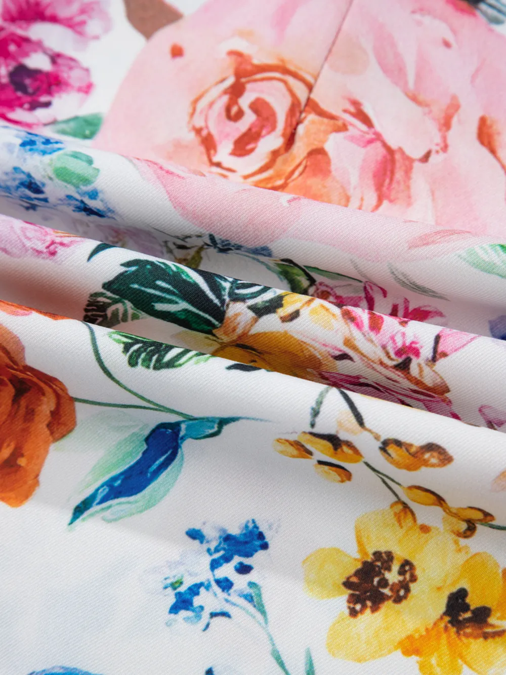 Floral Print Cap Sleeve Mini Dress, image 5