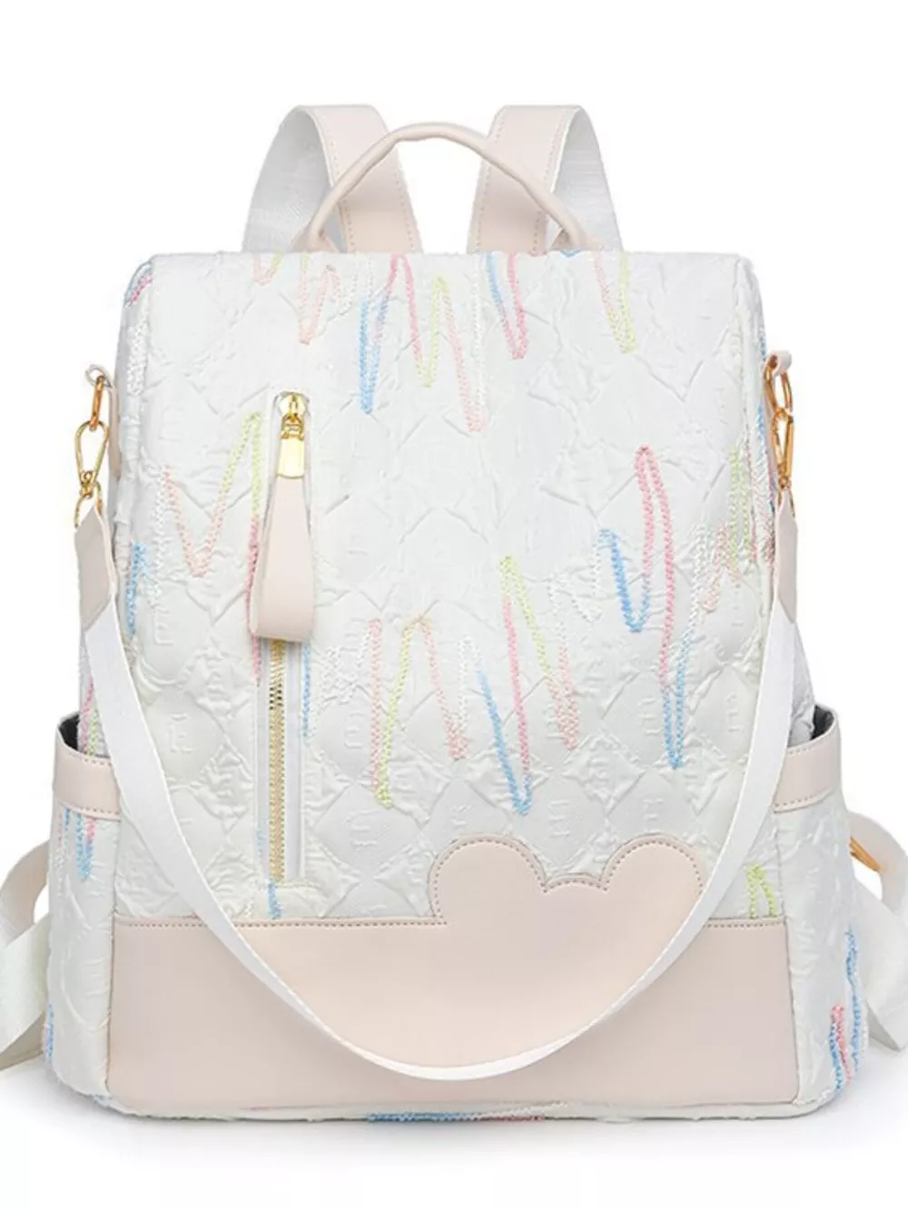 Adjustable Strap Backpack Bag, image 6