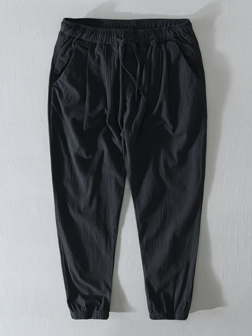 Men's Plus Size Casual Drawstring Joggers, image 5