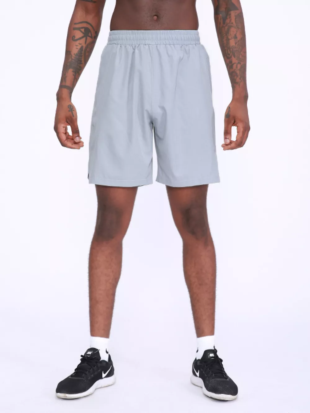 Men's Plus Size Elastic Waist Active Shorts, image 6