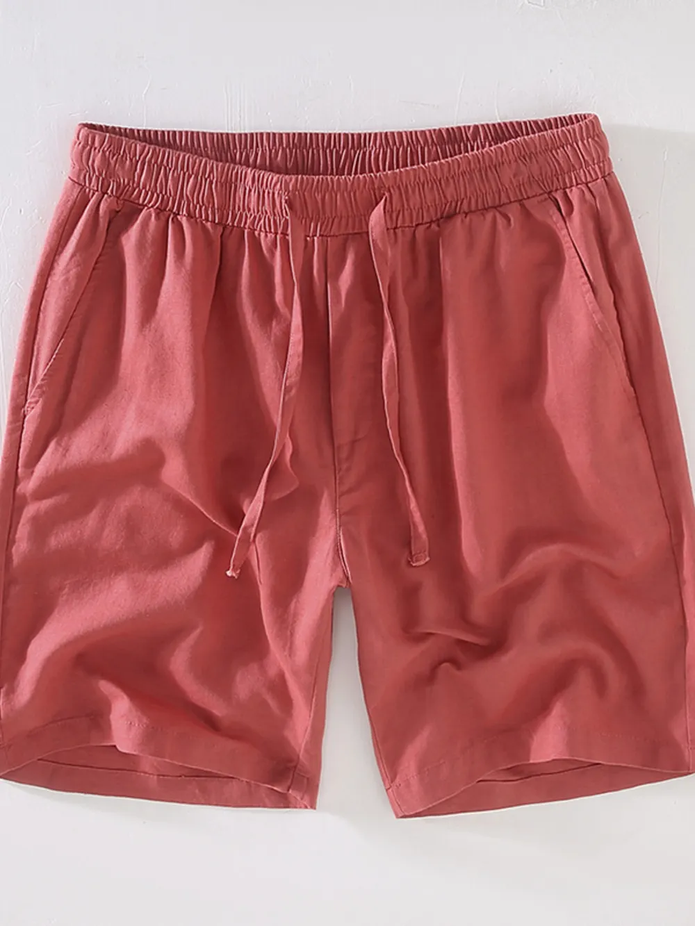 Men's Plus Size Drawstring Casual Shorts, image 8