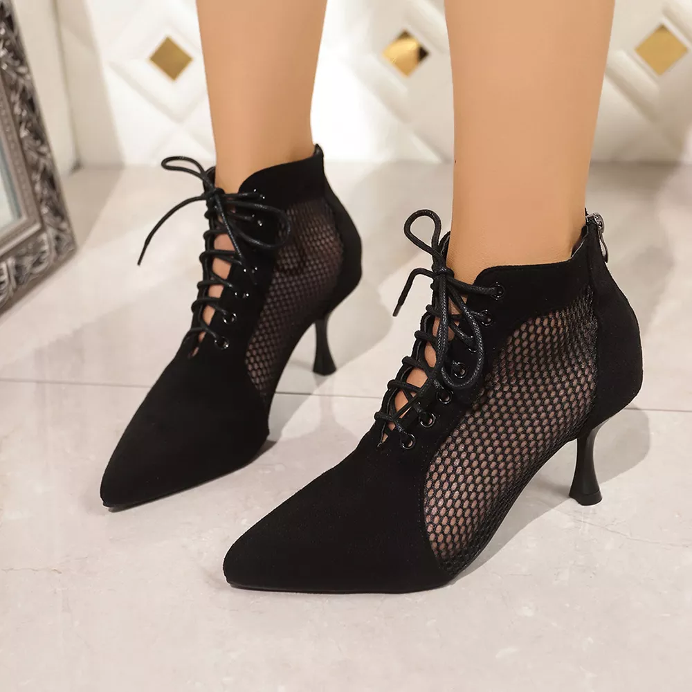 Point Toe Stiletto Pumps