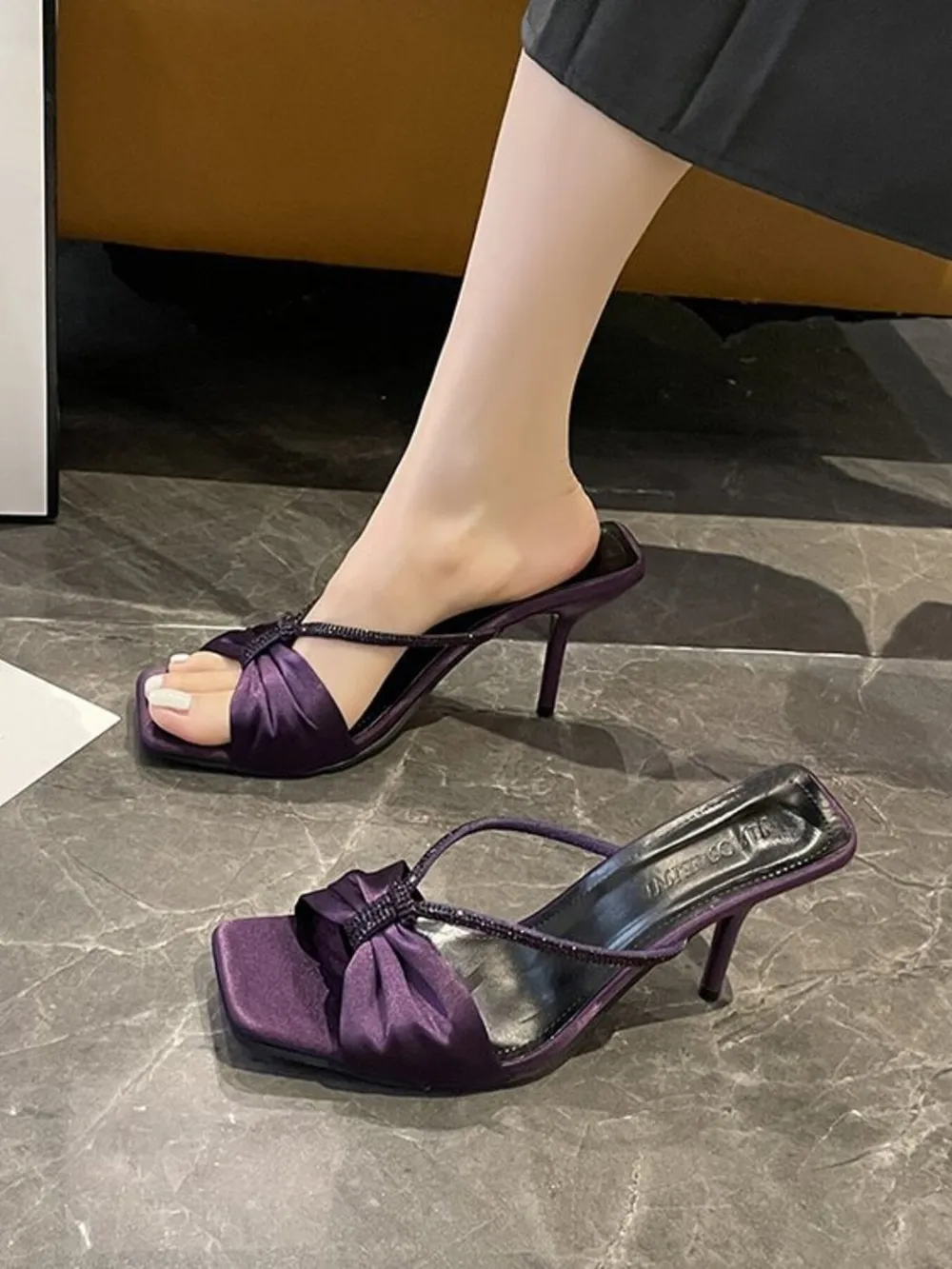 Bow Mid Heel Sandals, image 11
