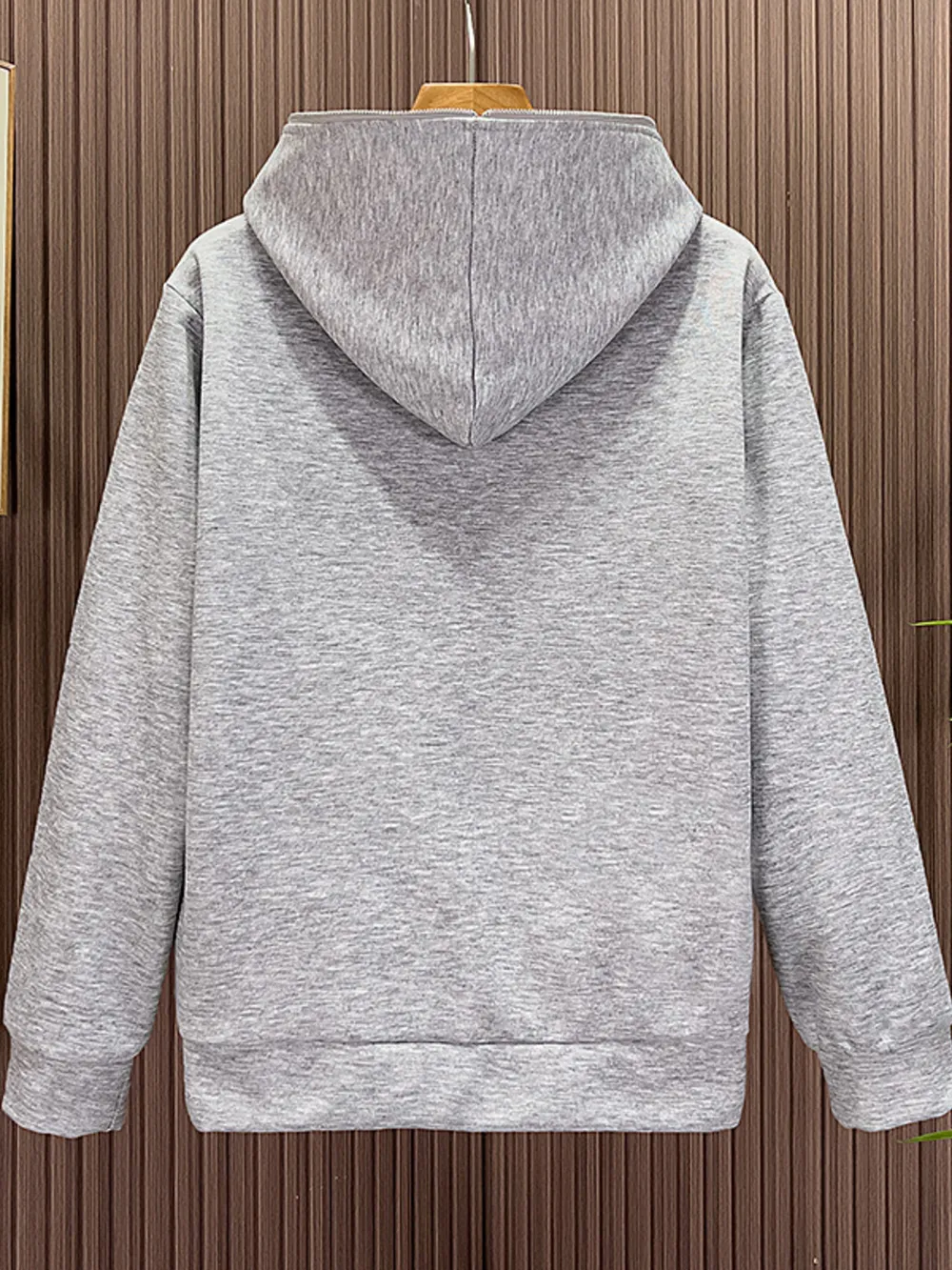 Men's Zip Up Long Sleeve Hoodie, image 4