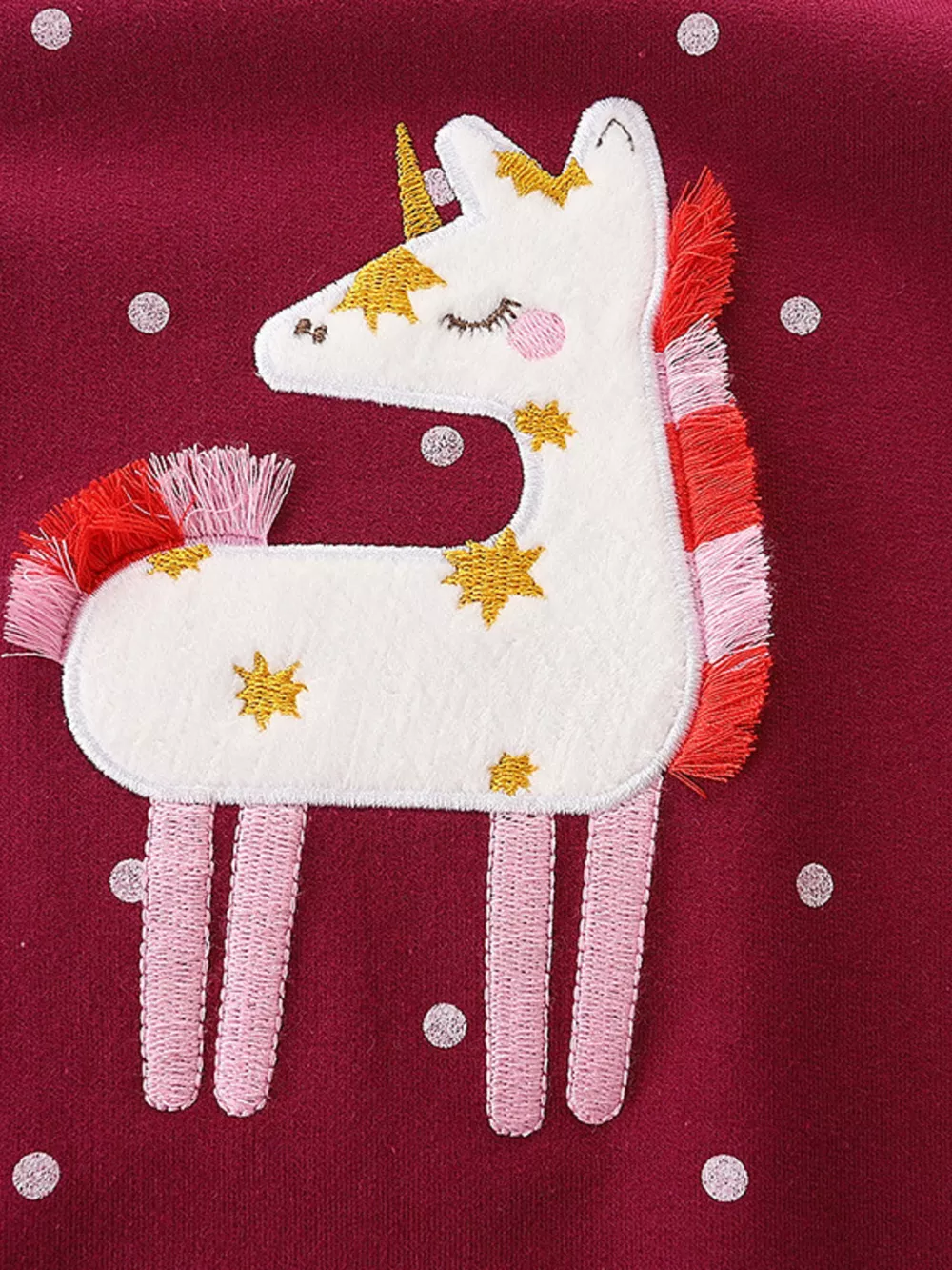 Children's Unicorn Round Neck Sweatshirt, image 4