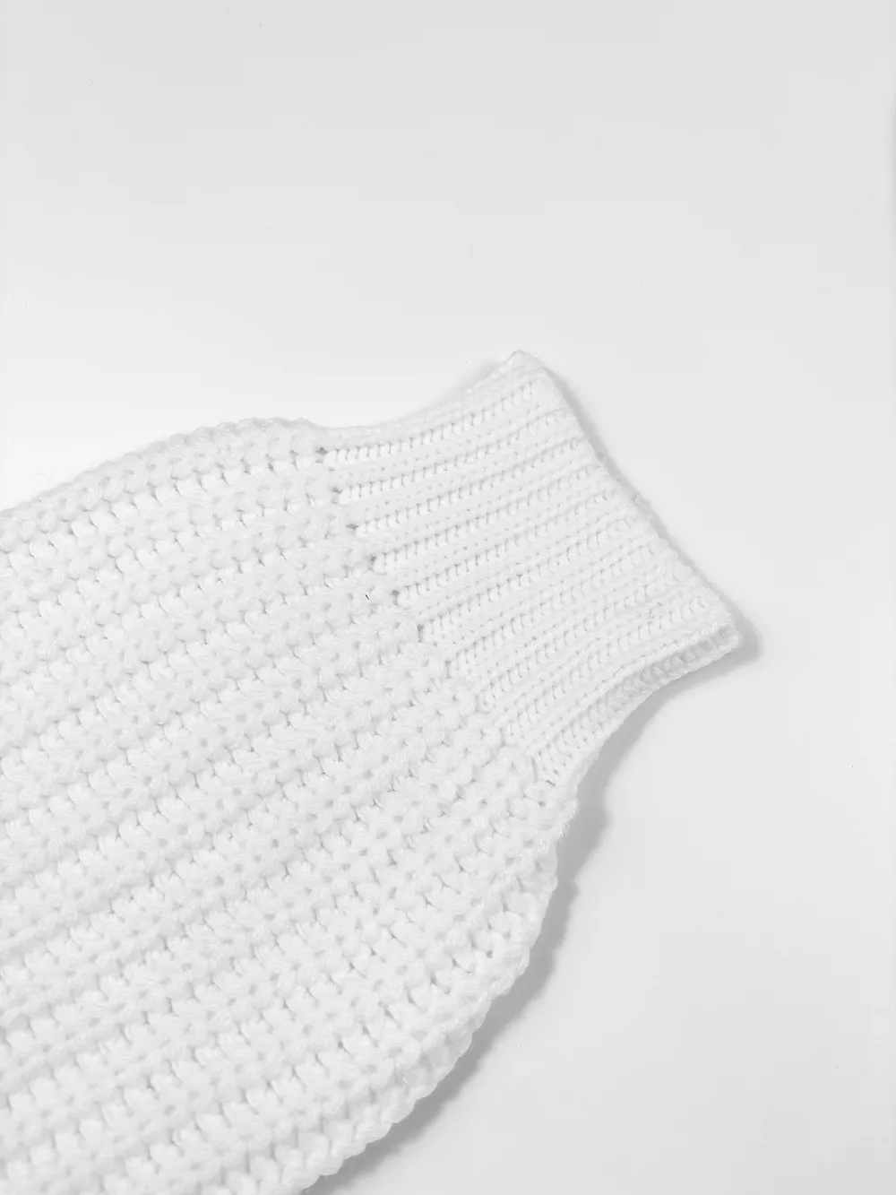 Chunky Knit Turtleneck Long Sleeve Sweater, image 4