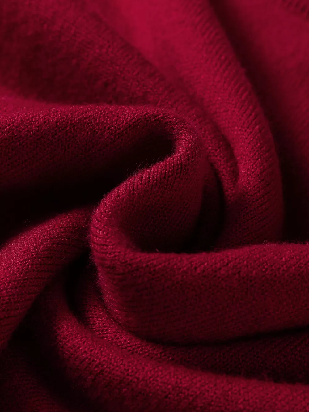 Solid Color Crew Neck Knit Cap Sleeve Sweater, image 7