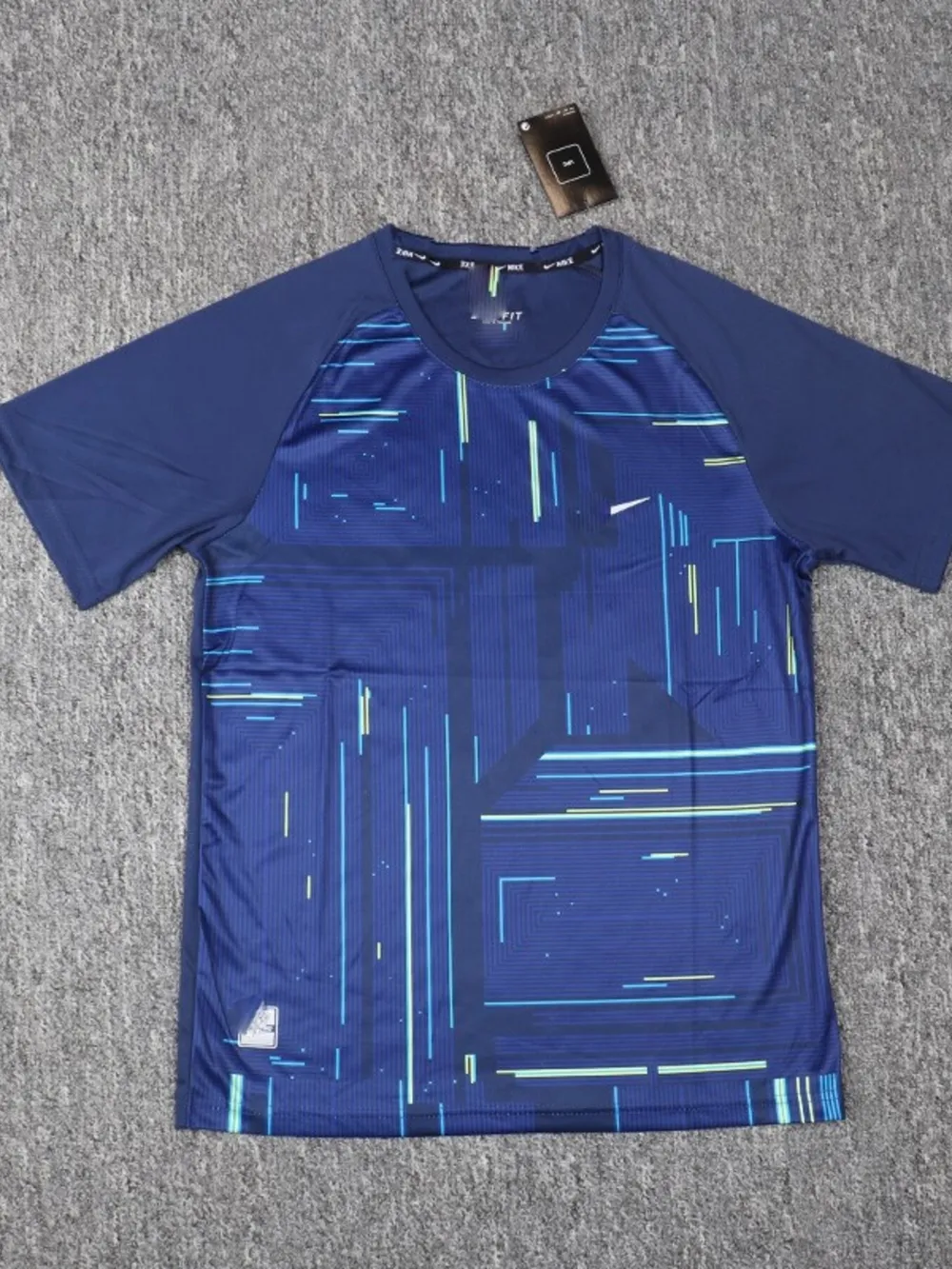 Men's Plus Size Printed Round Neck Active T-Shirt, image 10