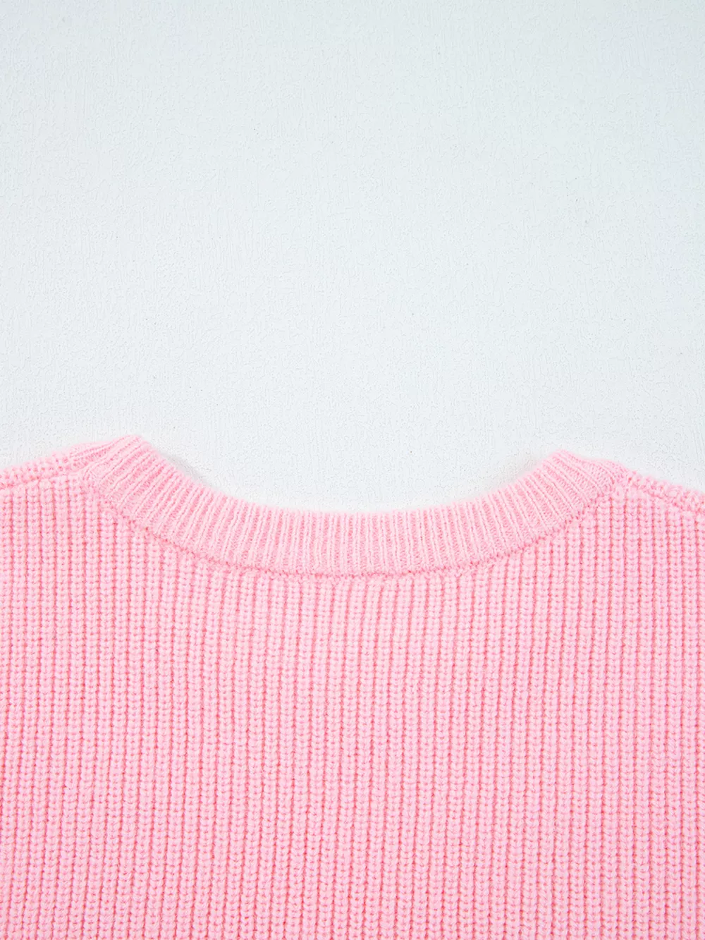Merry Candy Cane Christmas Crew Neck Sweater, image 7