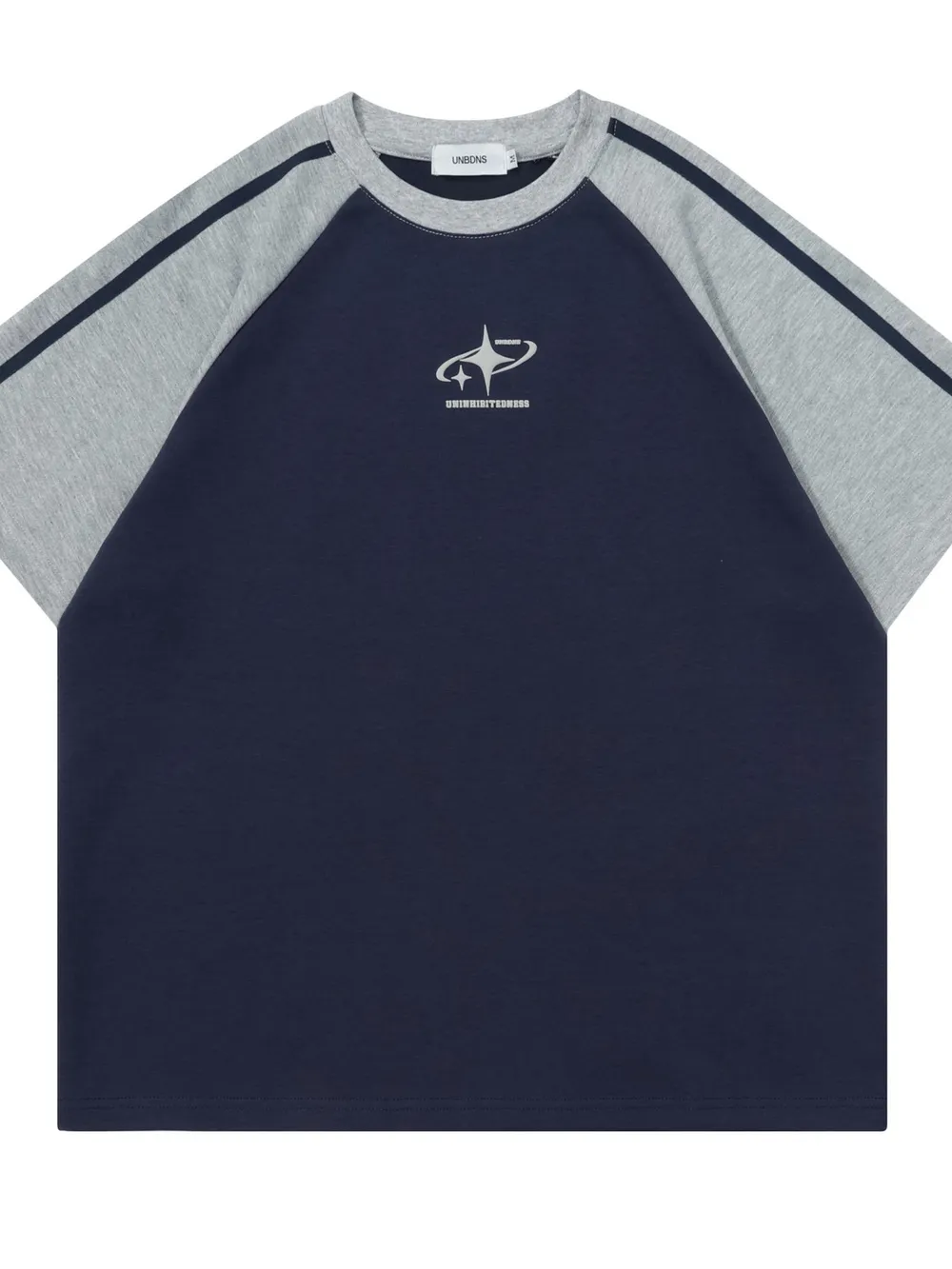 Men's Stripe Round Neck Short Sleeve T-Shirt