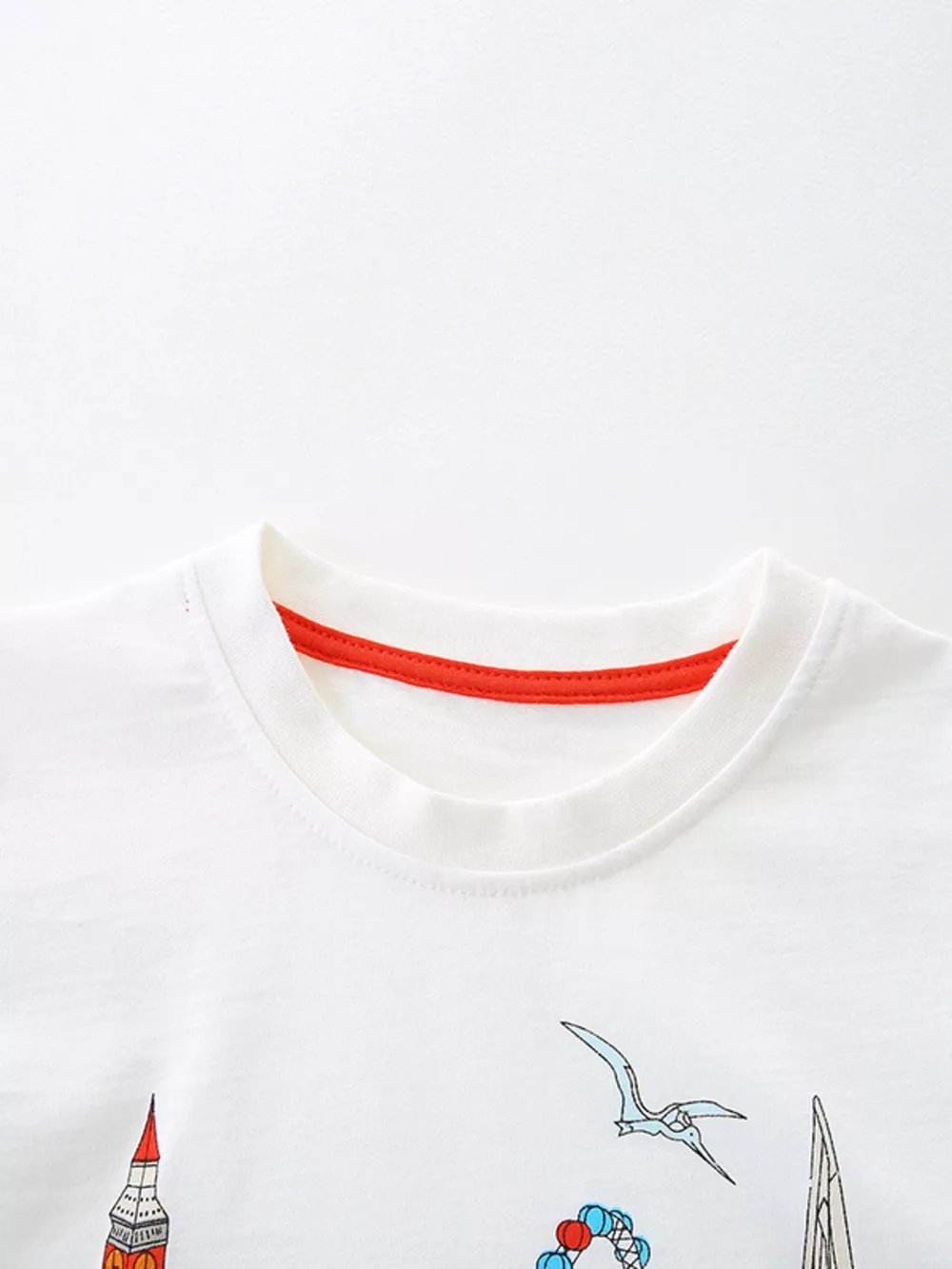 Children's London Skyline Dinosaur Adventure T-Shirt, image 2