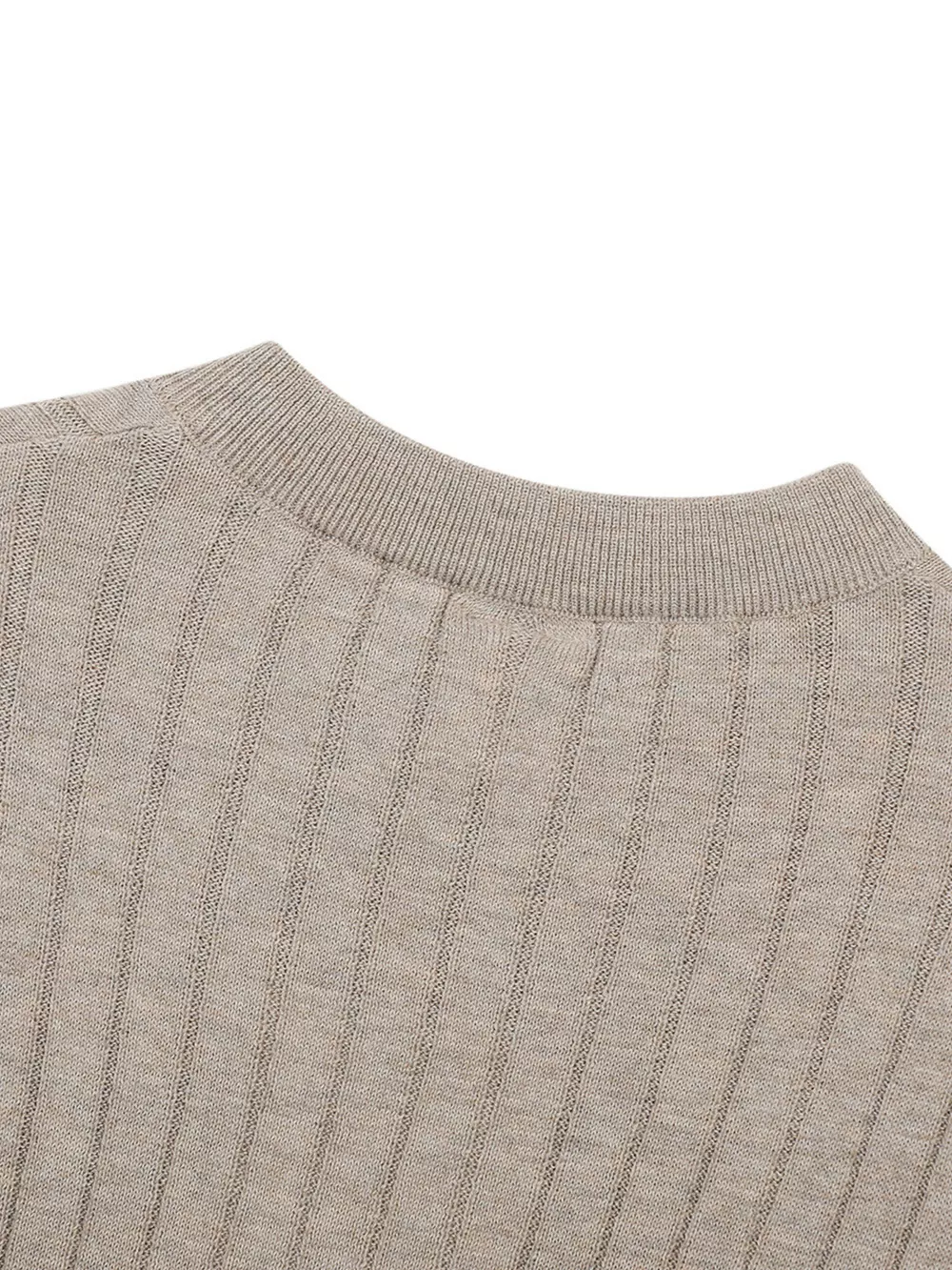 Men's Short Sleeve Ribbed Knit Top, image 12