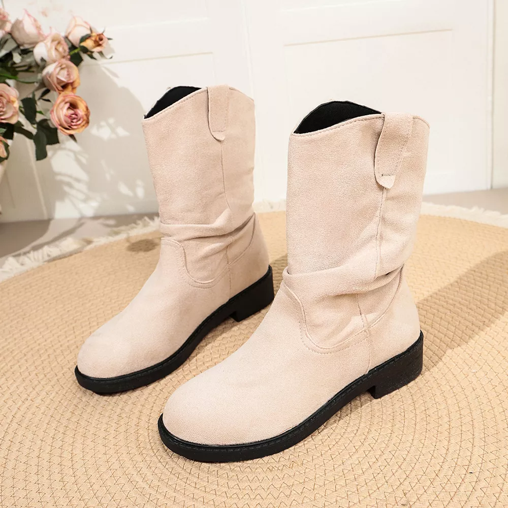 Round Toe Slouchy Boots, image 7