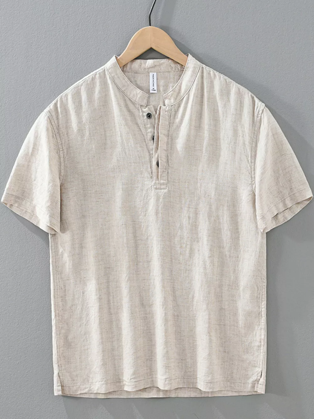 Men's Plus Size Casual Short Sleeve Shirt, image 3