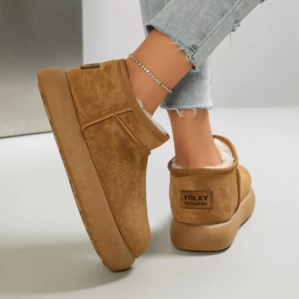 Round Toe Platform Boots, image 8