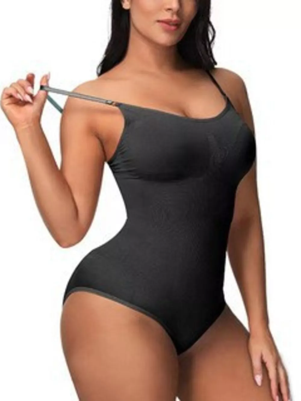 Full Size Seamless Scoop Neck Shaping Bodysuit Plus Size, image 6