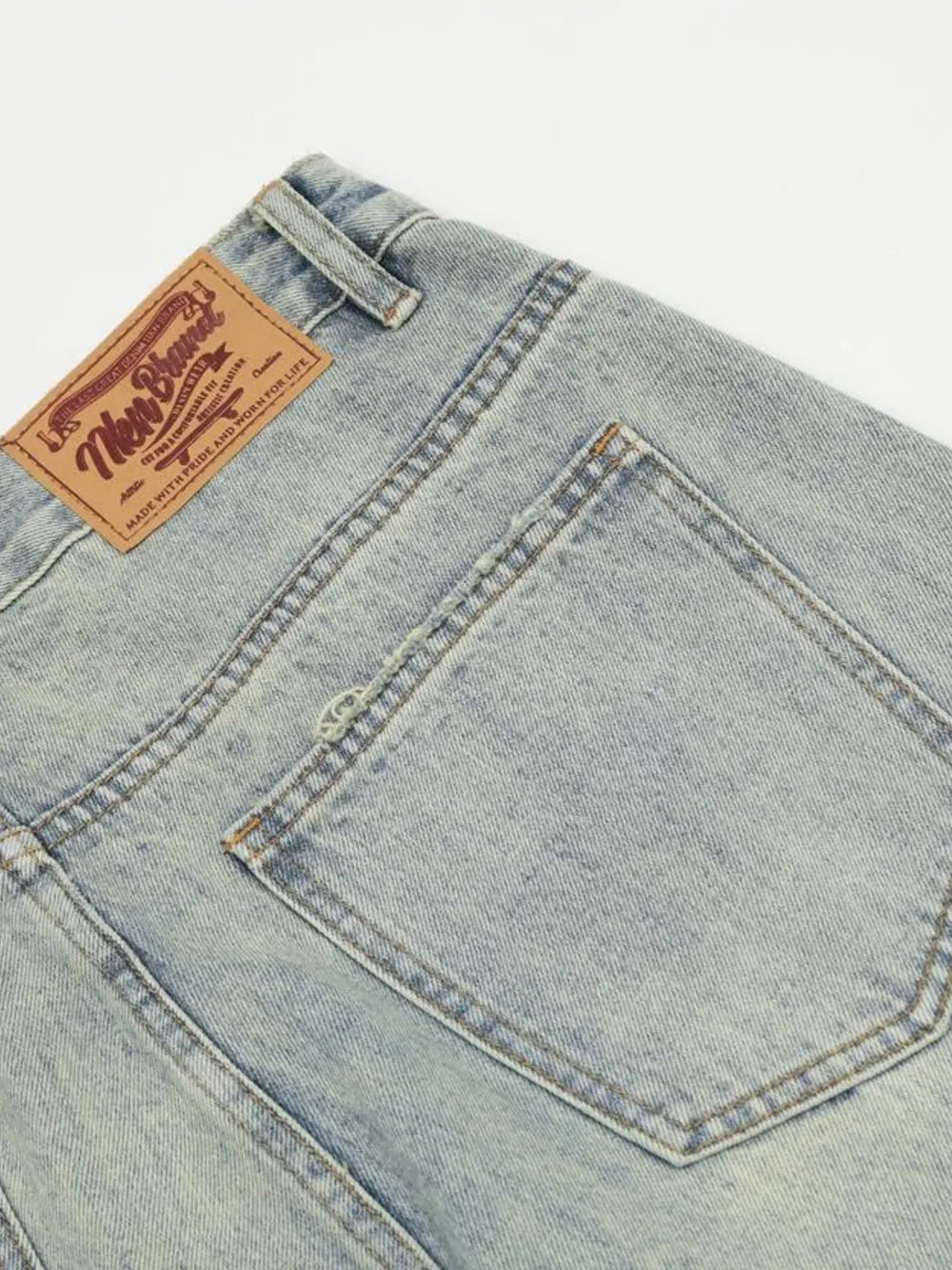 Men's Wide Leg Jeans, image 15