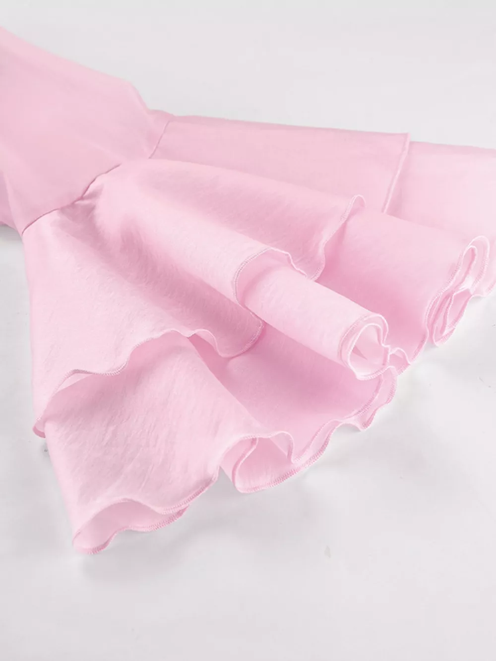 Ruffle Trimmed Long Sleeve Blouse, image 10