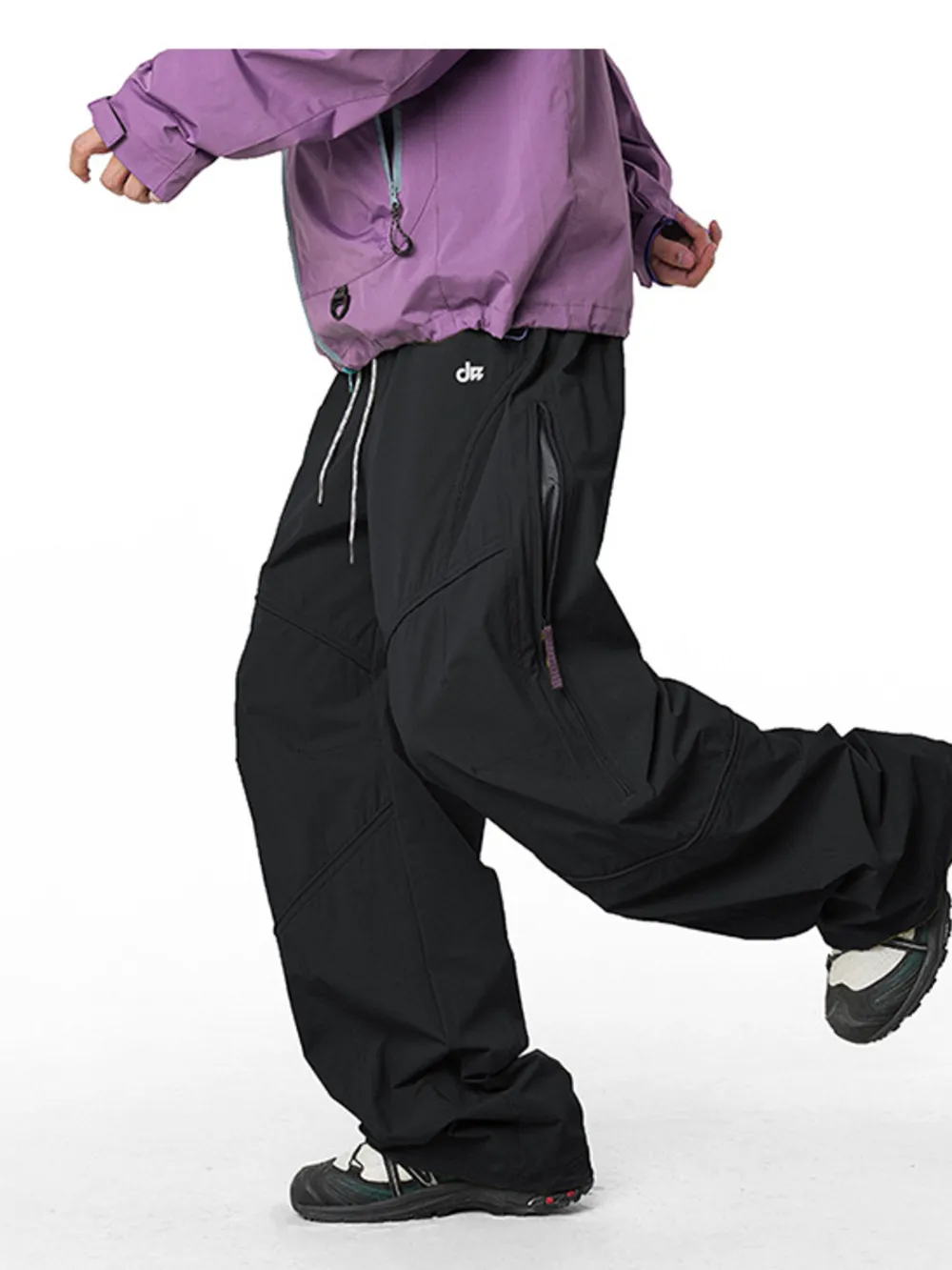Men's Loose Fit Drawstring Cargo Active Pants, image 18
