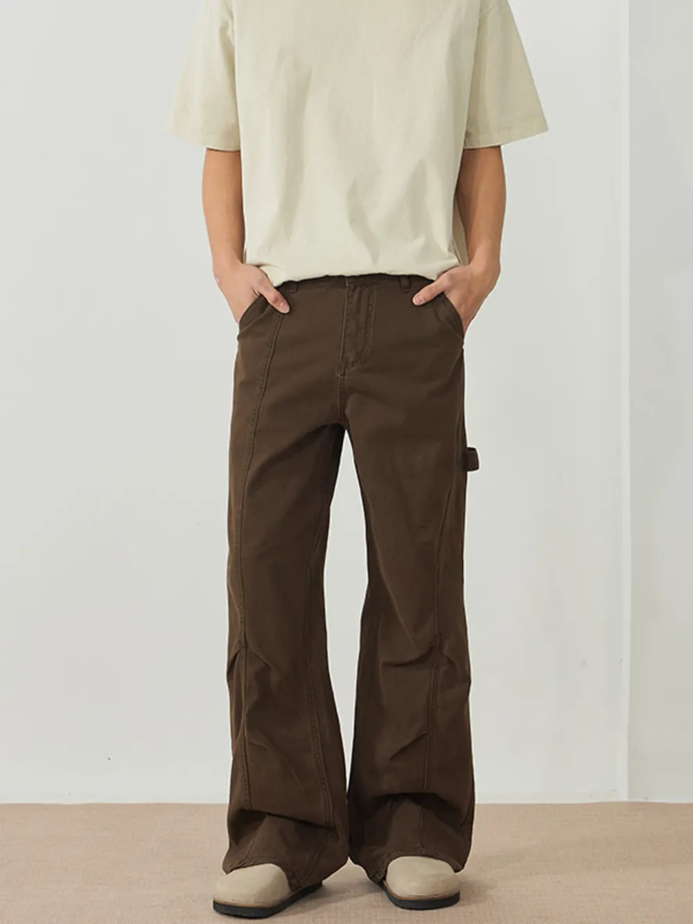 Men's Wide Leg Pants, image 2