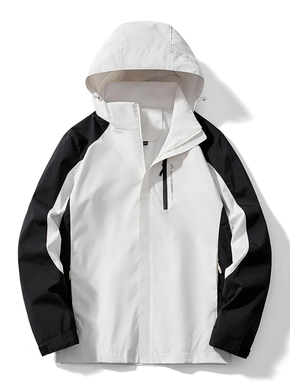 Men's Plus Size Waterproof Hooded Outdoor Jacket