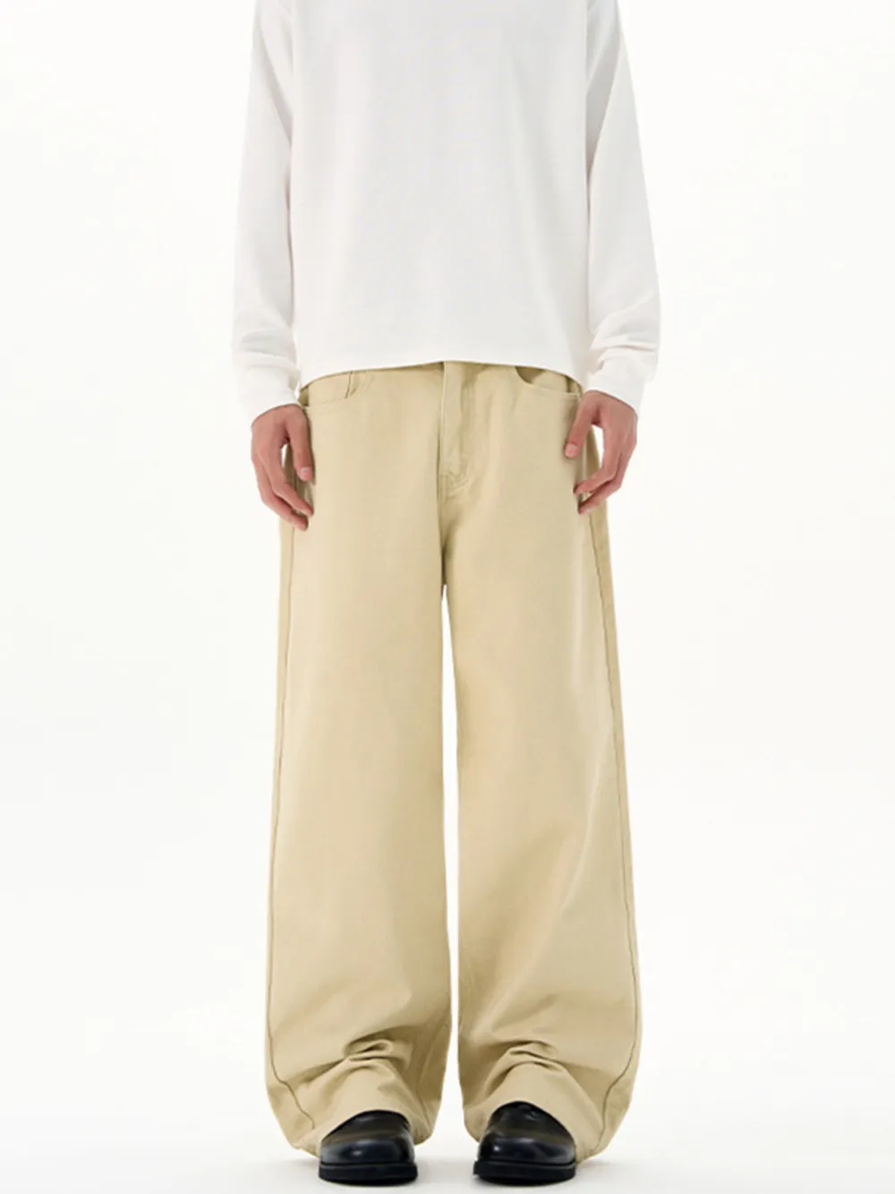 Men's Full Size Wide-Leg Pants Plus Size, image 8