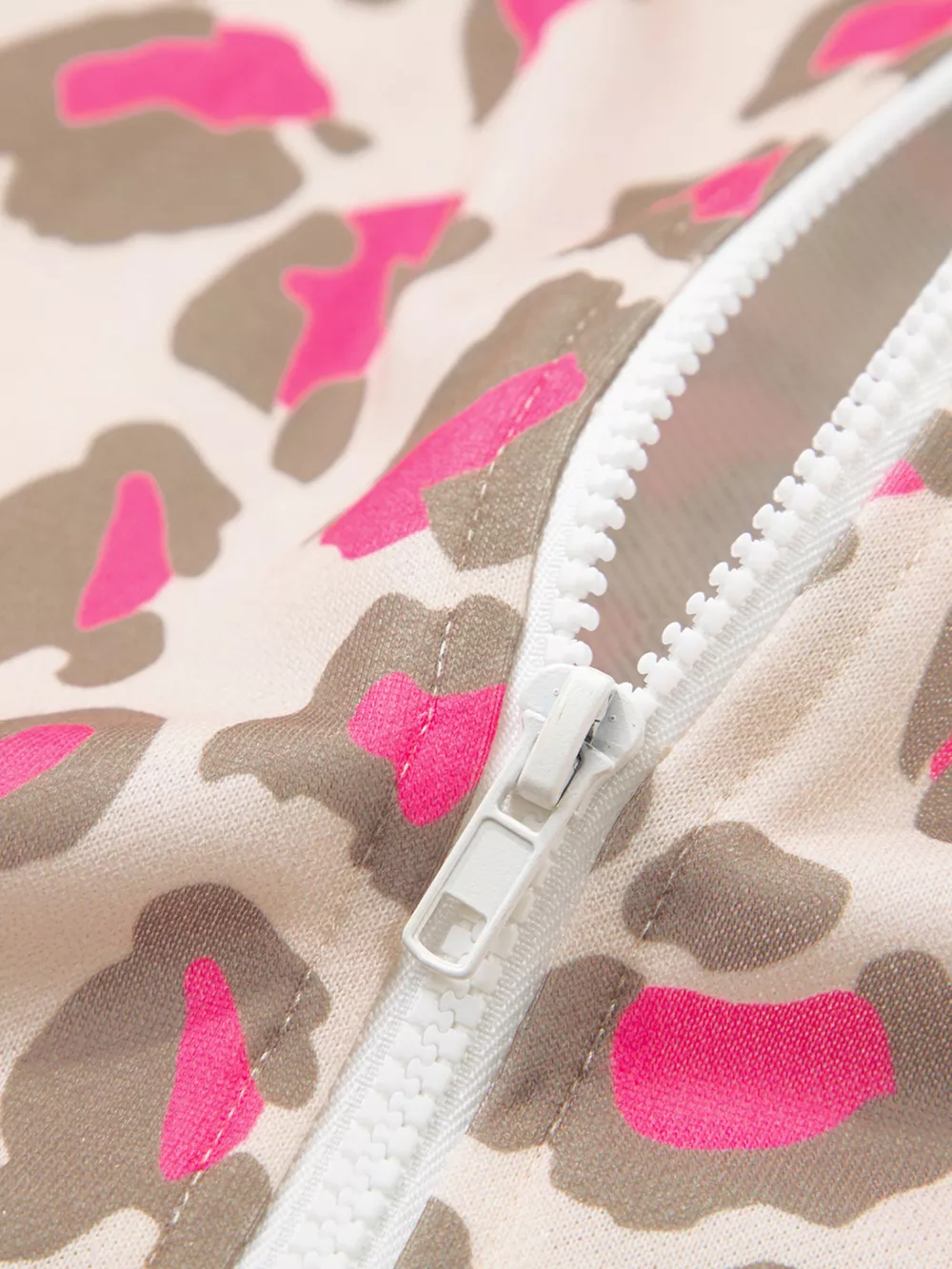 Leopard Print Zip-Up Hoodie, image 8