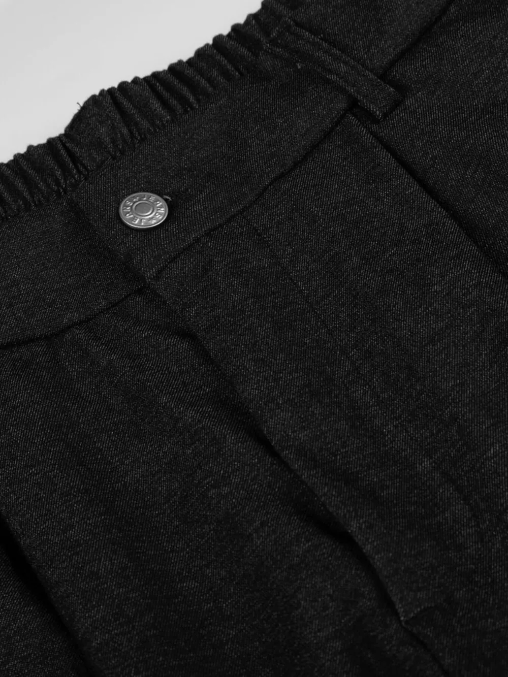 Men's High-Waisted Pleated Wide-Leg Casual Pants, image 3