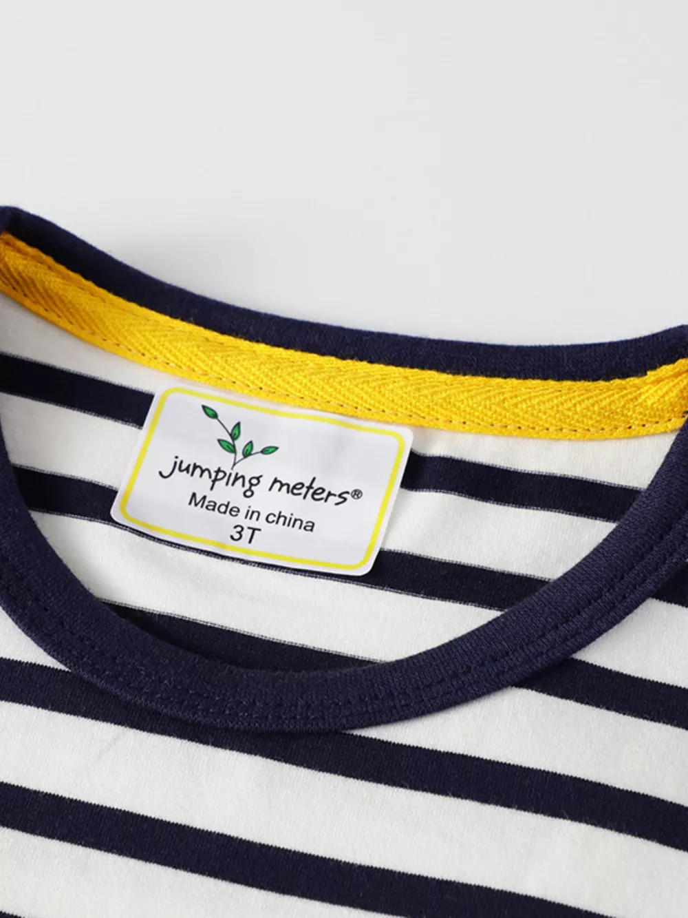 Children's Striped Cat Short Sleeve Dress, image 4