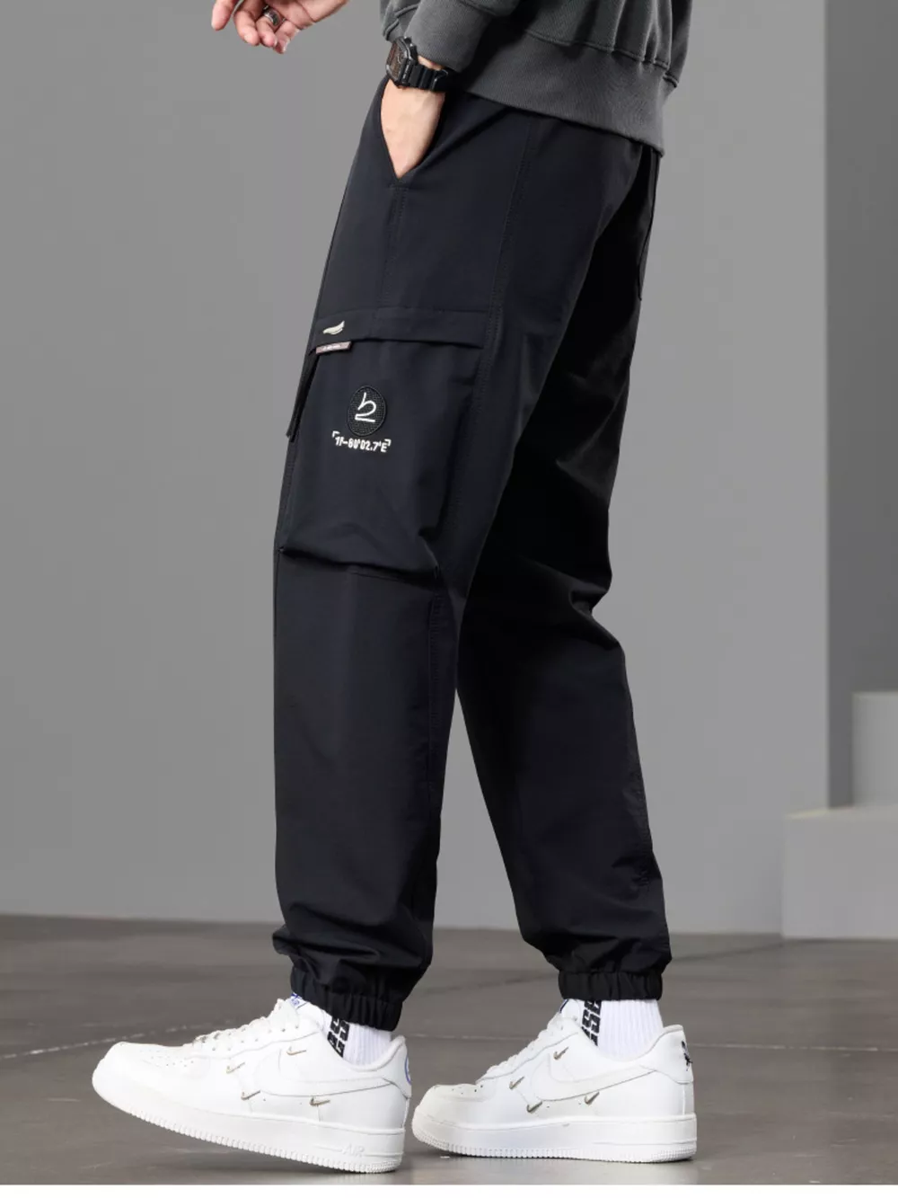Men's Casual Cargo Joggers, image 10