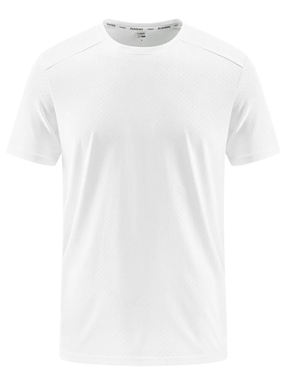 Men's Plus Size Round Neck Short Sleeve Active T-Shirt, image 6